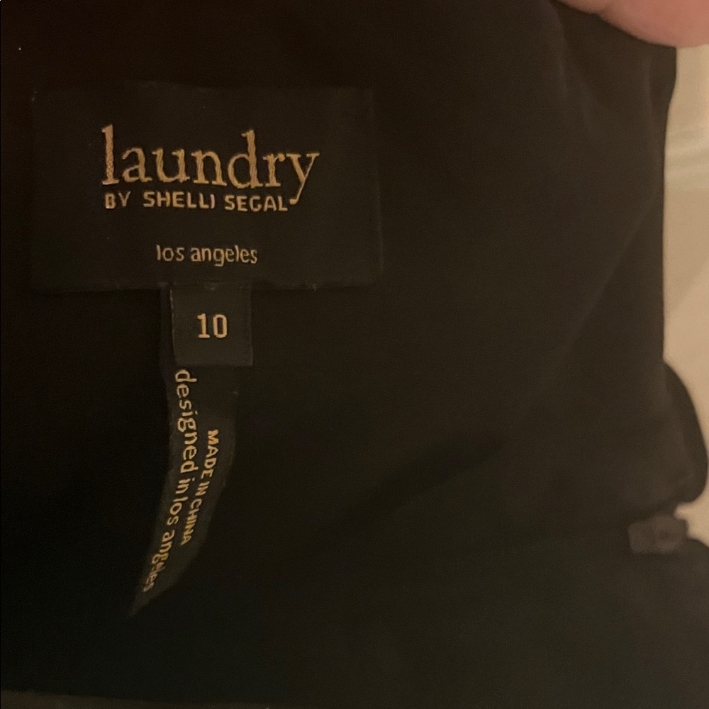 Laundry By Shelli Segal Black Maxi Dress - Picture 3 of 11